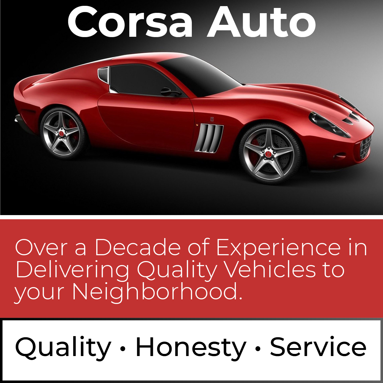 More from Corsa Auto Repair & Sales Inc.