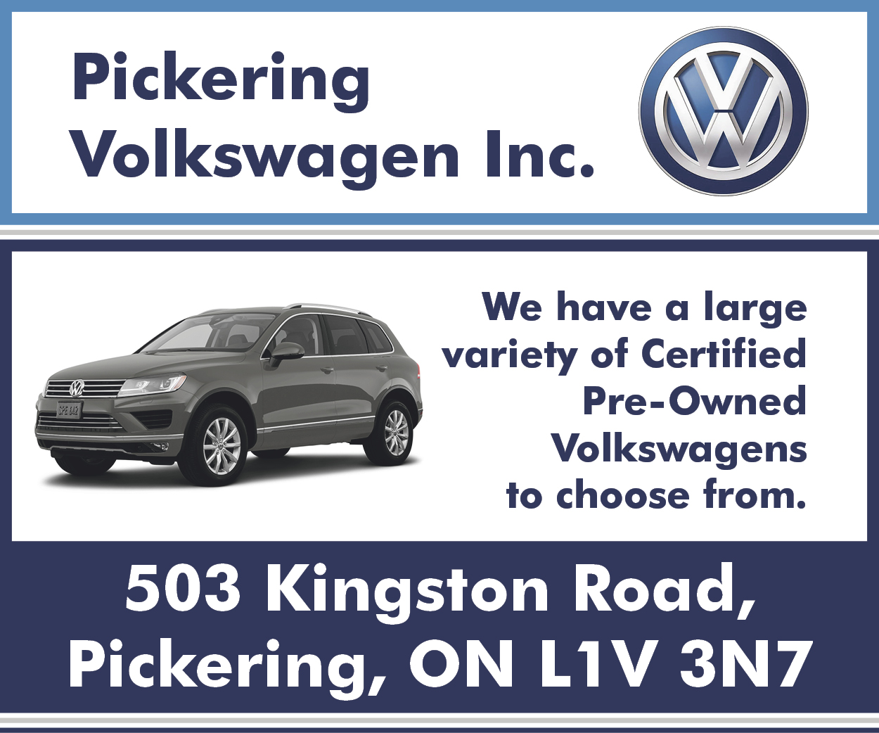 More from Pickering Volkswagen